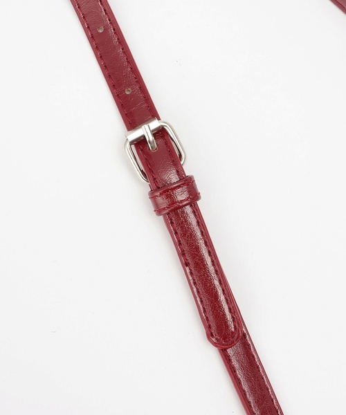 by LOVEiT（バイラビット）の「【Cuugal8月号掲載】ミニボストン（ショルダーバッグ・キッズ・ブラウン/エンジ/ブラック・F）」の12枚目の写真