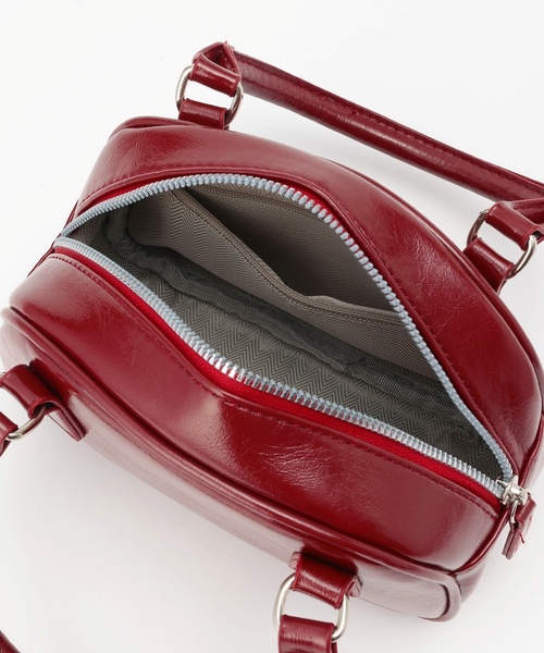 by LOVEiT（バイラビット）の「【Cuugal8月号掲載】ミニボストン（ショルダーバッグ・キッズ・ブラウン/エンジ/ブラック・F）」の13枚目の写真