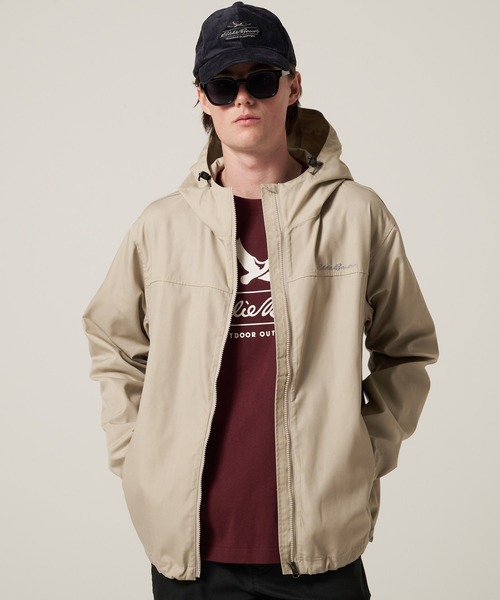 Eddie Bauer（エディーバウアー）の「TC レインホイル ジャケット（マウンテンパーカー・メンズ・ブラック/ベージュ/ブルー・XL/L/XXL/M/S）」の3枚目の写真