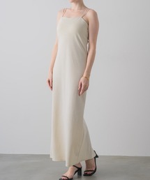 muku（ムク）の「LONG CAMISOLE ONEPIECE/DOUBLE STRAP（ワンピース）」