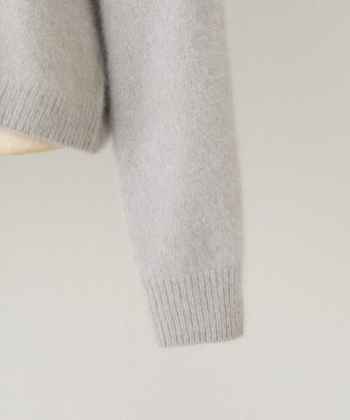 BEARDSLEY（ビアズリー）の「FOXウールVネックニット（ニット/セーター・レディース・ホワイト/ライトグレー/レッド・FREE）」の15枚目の写真