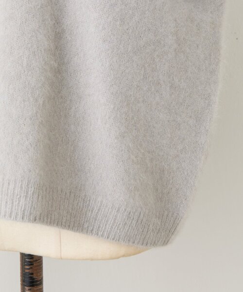 BEARDSLEY（ビアズリー）の「FOXウールVネックニット（ニット/セーター・レディース・ホワイト/ライトグレー/レッド・FREE）」の17枚目の写真