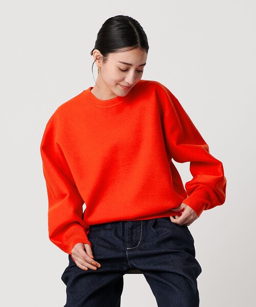 BEAUTY&YOUTH UNITED ARROWS（ビューティーアンドユースユナイテッドアローズ）の「ポリエステルブレンド ミラノリブ プルオーバー（ニット/セーター・レディース・オフホワイト/オレンジ/ダークグレー・FREE）」の16枚目の写真