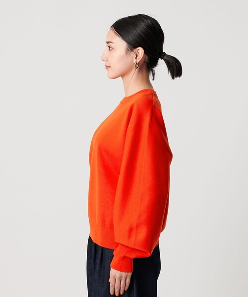 BEAUTY&YOUTH UNITED ARROWS（ビューティーアンドユースユナイテッドアローズ）の「ポリエステルブレンド ミラノリブ プルオーバー（ニット/セーター・レディース・オフホワイト/オレンジ/ダークグレー・FREE）」の20枚目の写真