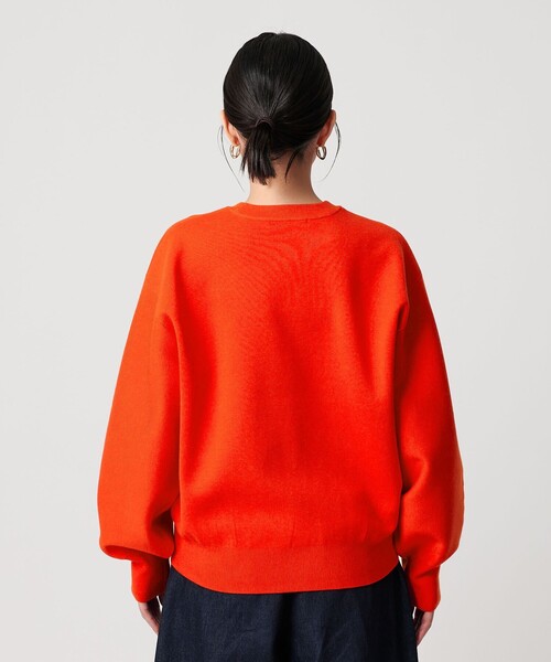 BEAUTY&YOUTH UNITED ARROWS（ビューティーアンドユースユナイテッドアローズ）の「ポリエステルブレンド ミラノリブ プルオーバー（ニット/セーター・レディース・オフホワイト/オレンジ/ダークグレー・FREE）」の21枚目の写真