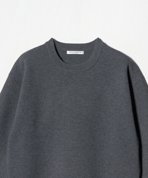 セール】ポリエステルブレンド ミラノリブ プルオーバー（ニット