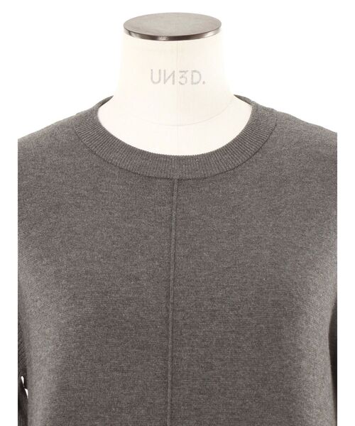 UN3D.(アンスリード)の「COCOON KNIT OP / コクーンニットワンピース(ワンピース・レディース・キャメル/グレー/ブラック・36/38)」の9枚目の写真