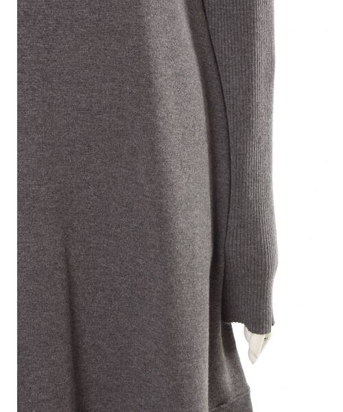 UN3D.(アンスリード)の「COCOON KNIT OP / コクーンニットワンピース(ワンピース・レディース・キャメル/グレー/ブラック・36/38)」の11枚目の写真