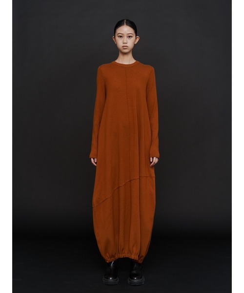 COCOON KNIT OP / コクーンニットワンピース（ワンピース）｜UN3D