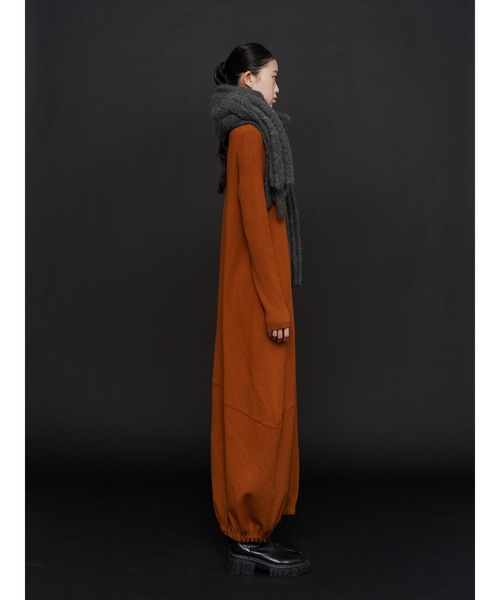 COCOON KNIT OP / コクーンニットワンピース（ワンピース）｜UN3D