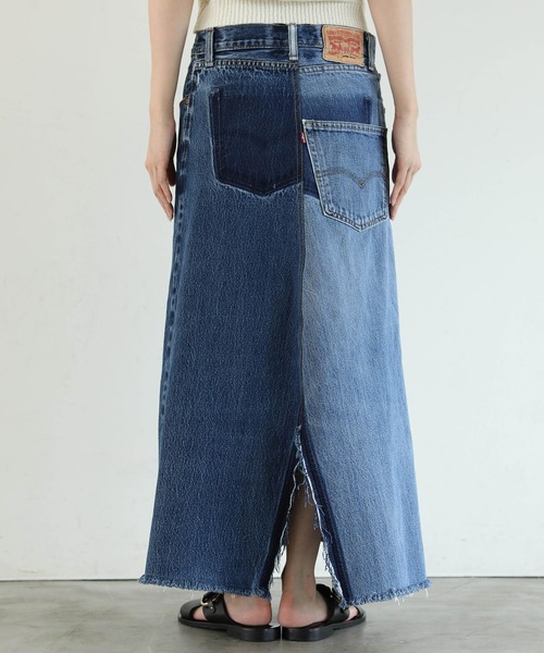 Re Fiina(フィーナ)の「LEVI'Sリメイクスカート(デニム Re Fiina(フィーナ)の「LEVI'Sリメイクスカート(デニム