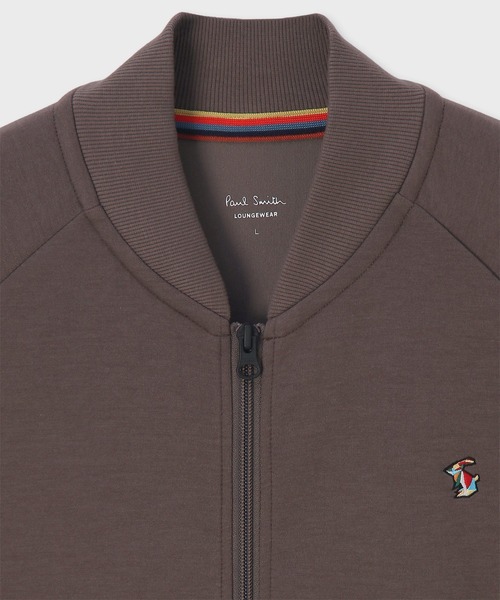 Paul Smith(ポールスミス)の「エステルレーヨンダンボール ジップアップブルゾン【853291 7119A】(ブルゾン・メンズ・ネイビー/ブラック/ブラウン・LARGE/MEDIUM)」の7枚目の写真