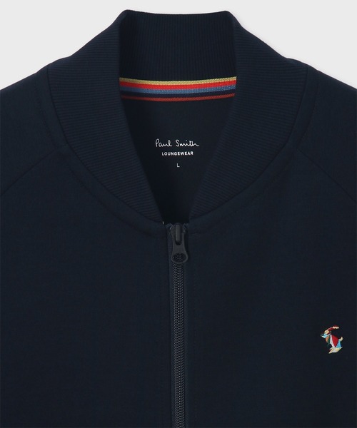 Paul Smith(ポールスミス)の「エステルレーヨンダンボール ジップアップブルゾン【853291 7119A】(ブルゾン・メンズ・ネイビー/ブラック/ブラウン・LARGE/MEDIUM)」の10枚目の写真