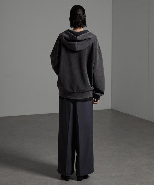 4K様　ロッソ　ダブルジップダンボールパーカー. MONO-MART（モノマート）の「【CIYOT-シヨウト-】ヴィンテージ