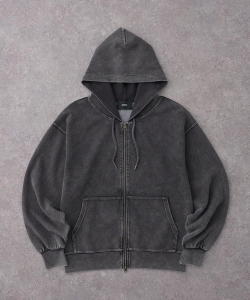 GON MACHINE HOODIE / FADE BLACK / XLサイズ valtroom✖️GON コラボパーカー VAULTROOM×GON ブラック パーカ GON