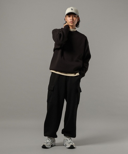 セール】スウェットイージーカーゴパンツ（スウェットパンツ