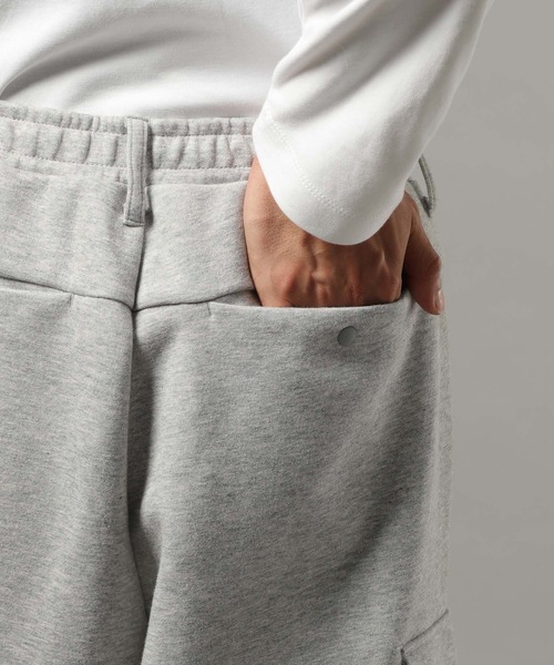 RAGEBLUE(レイジブルー)の「スウェットイージーカーゴパンツ(スウェットパンツ・メンズ・グレー/ブラック・MEDIUM/LARGE)」の18枚目の写真