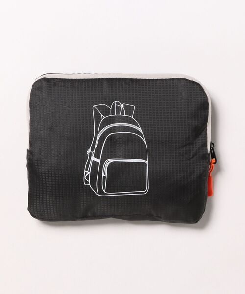 TONE SELECT GOODS（トーンセレクトグッズ）の「LESRIRE/折りたたみバックパック L9221（バックパック/リュック・レディース・ネイビー/パープル/ピンク/ブラック/グレー/ブルー・FREE）」の11枚目の写真