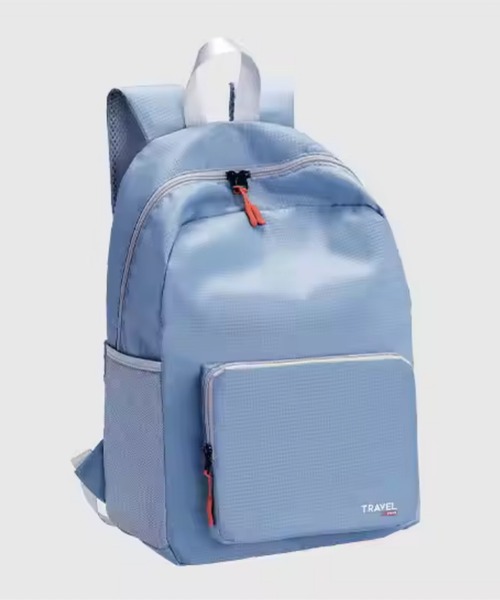 TONE SELECT GOODS（トーンセレクトグッズ）の「LESRIRE/折りたたみバックパック L9221（バックパック/リュック・レディース・ネイビー/パープル/ピンク/ブラック/グレー/ブルー・FREE）」の7枚目の写真