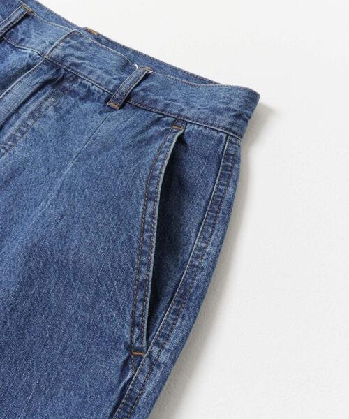 ITEMS URBANRESEARCH（アイテムズ アーバンリサーチ）の「ウエストタックデニムパンツ（デニムパンツ・レディース・ブルー/インディゴブルー・SMALL/MEDIUM）」の12枚目の写真