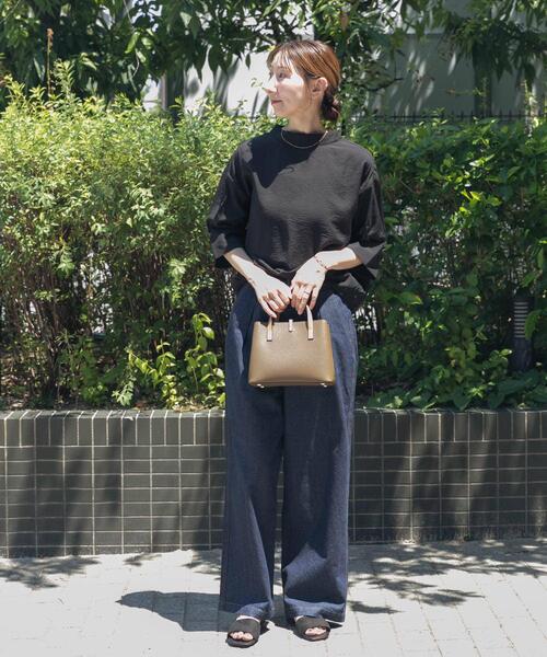 ITEMS URBANRESEARCH（アイテムズ アーバンリサーチ）の「ウエストタックデニムパンツ（デニムパンツ・レディース・ブルー/インディゴブルー・SMALL/MEDIUM）」の19枚目の写真