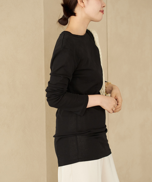 追加》SQUARE SHOULDER Tシャツ（Tシャツ/カットソー）｜Plage