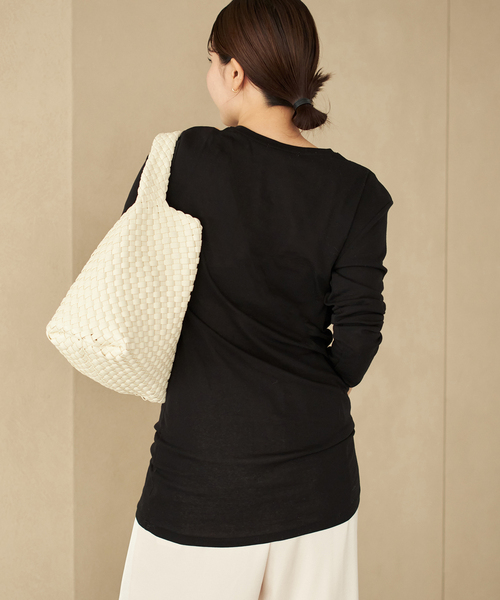 追加》SQUARE SHOULDER Tシャツ（Tシャツ/カットソー）｜Plage