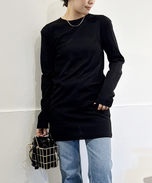 プラージュ SQUARE SHOULDER Tシャツ plage tシャツ 「追加」SQUARE SHOULDER Tシャツ レディース