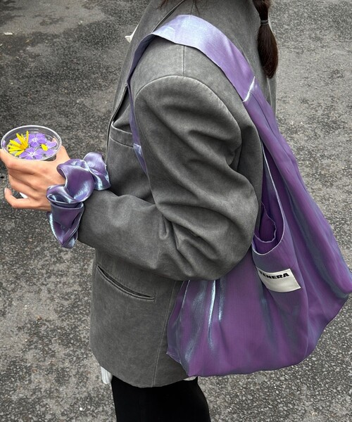 EMMEL REFINES（エメルリファインズ）の「＜TENERA＞バレリーナ ショルダーバッグ＜ Select by EMMEL REFINES ＞（トートバッグ・レディース・ライトピンク/ライトブルー/パープル・FREE）」の3枚目の写真