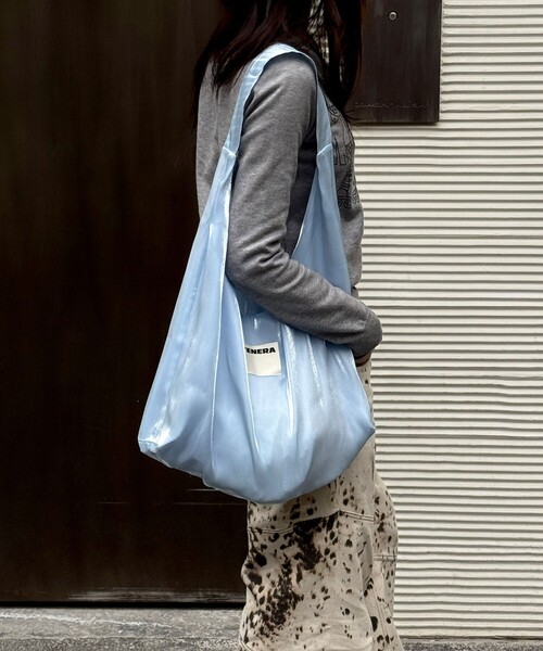 EMMEL REFINES（エメルリファインズ）の「＜TENERA＞バレリーナ ショルダーバッグ＜ Select by EMMEL REFINES ＞（トートバッグ・レディース・ライトピンク/ライトブルー/パープル・FREE）」の2枚目の写真