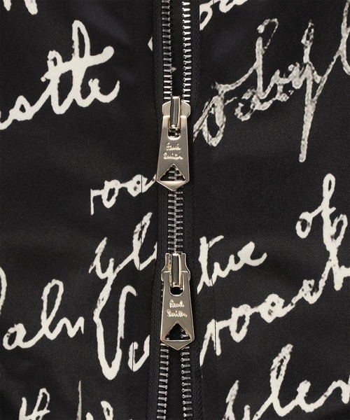 Paul Smith（ポールスミス）の「"Slide Notes" MA-1ブルゾン / 253169 275U（ブルゾン・メンズ・ブラック・SMALL/MEDIUM/LARGE/X-LARGE）」の3枚目の写真