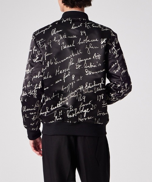 ポールスミス MA1ジャケット Paul Smith 羽根柄 MA-1ジャケット Paul