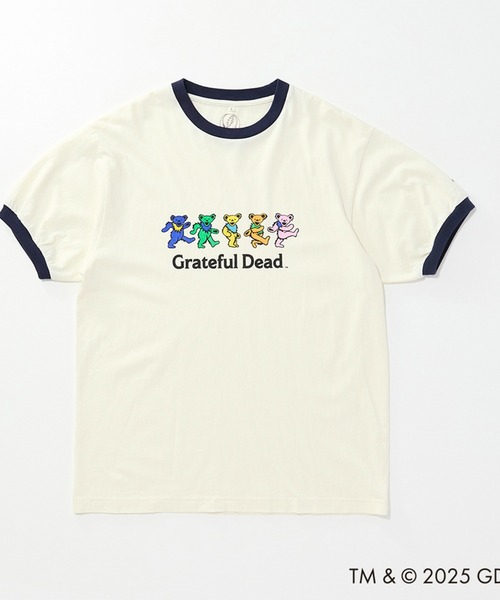 Lee（リー）の「Wrangler/ラングラー Grateful Dead x Wrangler WRINGER Tシャツ（Tシャツ/カットソー・メンズ・ネイビー/レッド・SMALL/MEDIUM/LARGE/X-LARGE）」の6枚目の写真