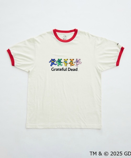 Lee（リー）の「Wrangler/ラングラー Grateful Dead x Wrangler WRINGER Tシャツ（Tシャツ/カットソー・メンズ・ネイビー/レッド・SMALL/MEDIUM/LARGE/X-LARGE）」の3枚目の写真