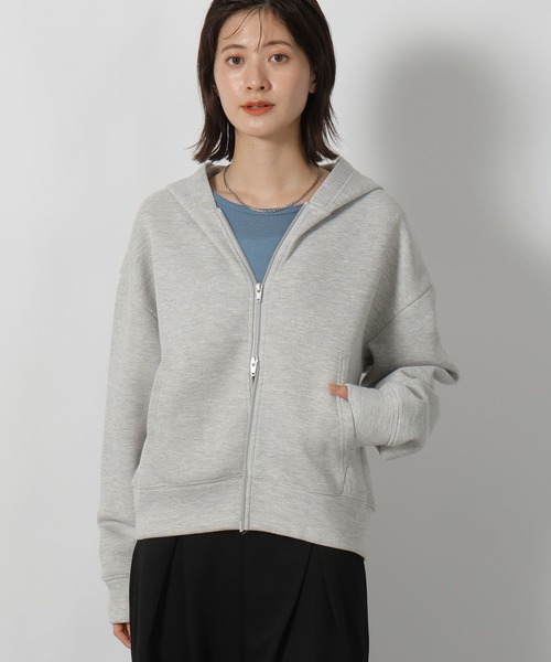 LAKOLE(ラコレ)の「ZIPフーディー / 602539(パーカー・レディース・イエロー/グレー/ブラック・FREE)」の2枚目の写真