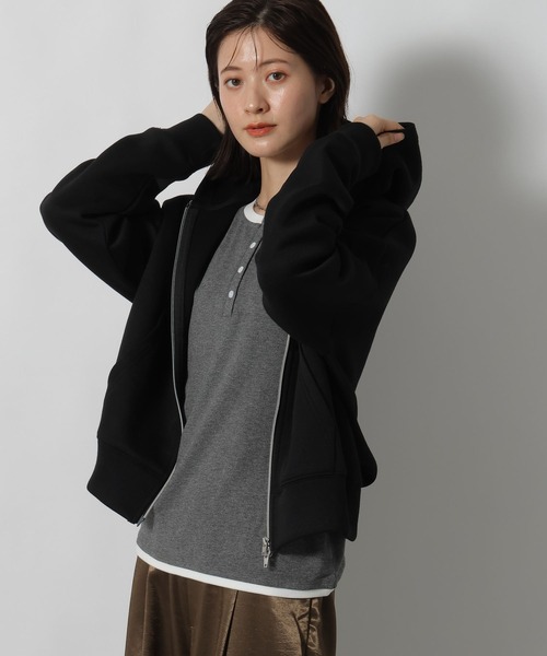 LAKOLE(ラコレ)の「ZIPフーディー / 602539(パーカー・レディース・イエロー/グレー/ブラック・FREE)」の6枚目の写真