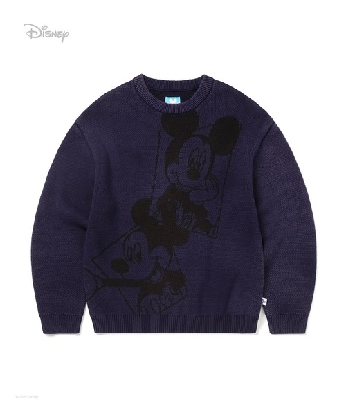 TNT_Mickey_Frame Knit (джемпер с изображением Микки)