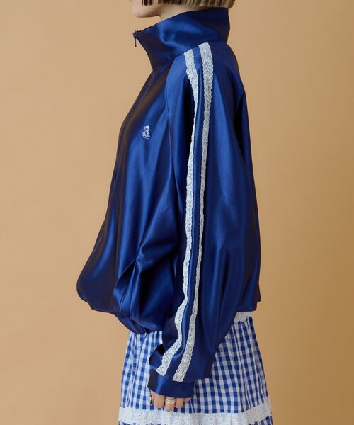 w closet（ダブルクローゼット）の「【あみこ企画】肩レーストラックジャケット（その他アウター・レディース・ネイビー/ピンク・FREE）」の22枚目の写真