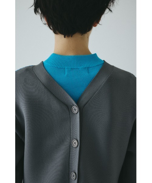 HeRIN.CYE（ヘリンドットサイ）の「NORA×HeRIN manywaybubblydress　　ノラ×ヘリン　メニーウェイバブリードレス（カーディガン/ボレロ・レディース・ブラック系その他/グレー系その他/ベージュ系その他・FREE）」の4枚目の写真