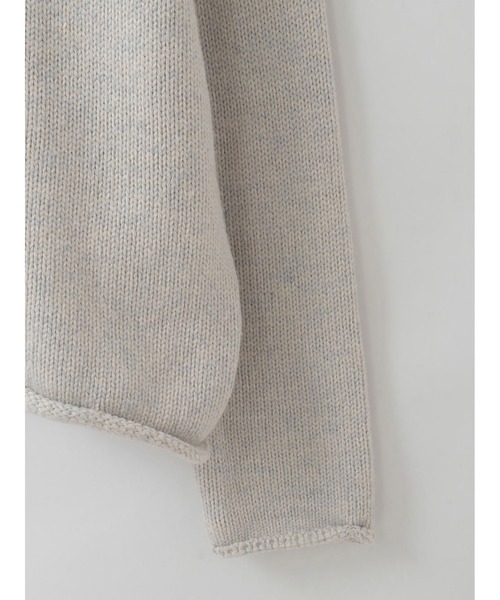 HER.(ハー)の「C/Wニットプルオーバー(ニット/セーター・レディース・チャコールグレー/ライトグレー・フリー)」の19枚目の写真