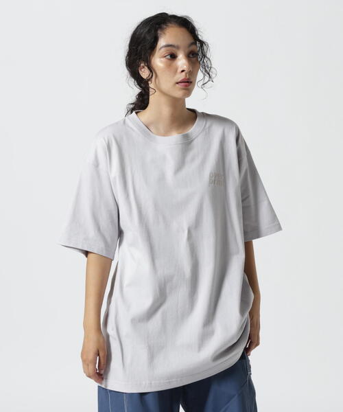 over print(オーバープリント)の「overprint/オーバープリント/OVER TEE(Tシャツ/カットソー・メンズ・ホワイト/イエロー/レッド/ダークグリーン系/ラベンダー/ネイビー/ブルー/チャコールグレー/ブラック・S/XL/L/M)」の7枚目の写真