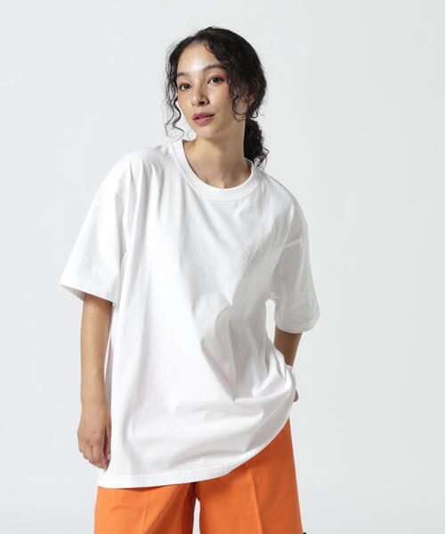 over print(オーバープリント)の「overprint/オーバープリント/OVER TEE(Tシャツ/カットソー・メンズ・ホワイト/イエロー/レッド/ダークグリーン系/ラベンダー/ネイビー/ブルー/チャコールグレー/ブラック・S/XL/L/M)」の1枚目の写真