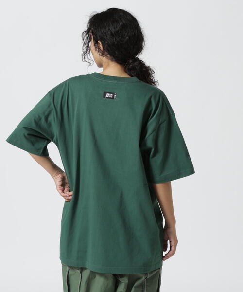 over print(オーバープリント)の「overprint/オーバープリント/OVER TEE(Tシャツ/カットソー・メンズ・ホワイト/イエロー/レッド/ダークグリーン系/ラベンダー/ネイビー/ブルー/チャコールグレー/ブラック・S/XL/L/M)」の13枚目の写真