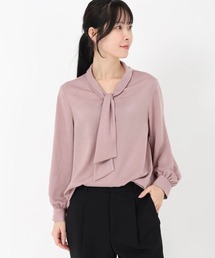 STRAWBERRY-FIELDS | ロイヤルヴィンテージサテン_ヴィンテージサテンボウタイブラウス(シャツ/ブラウス)