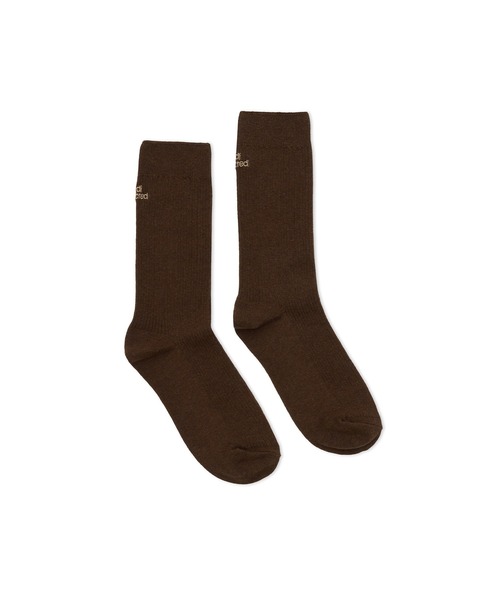 Mardi Mercredi(マルディメクルディ)の「SOCKS ESSENTIAL / ソックス エッセンシャル(ソックス/靴下・レディース・バーガンディー/ブラウン/ブルー/チャコールグレー/グレー/ヘザーグレー/ブラック/マスタード/ネイビー/ダークベージュ/オートミール・FREE)」の5枚目の写真