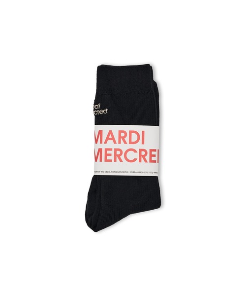 Mardi Mercredi(マルディメクルディ)の「SOCKS ESSENTIAL / ソックス エッセンシャル(ソックス/靴下・レディース・バーガンディー/ブラウン/ブルー/チャコールグレー/グレー/ヘザーグレー/ブラック/マスタード/ネイビー/ダークベージュ/オートミール・FREE)」の18枚目の写真