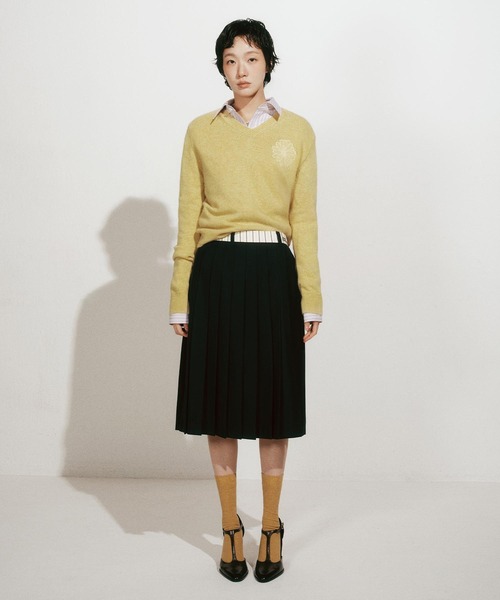 Mardi Mercredi(マルディメクルディ)の「SOCKS ESSENTIAL / ソックス エッセンシャル(ソックス/靴下・レディース・バーガンディー/ブラウン/ブルー/チャコールグレー/グレー/ヘザーグレー/ブラック/マスタード/ネイビー/ダークベージュ/オートミール・FREE)」の13枚目の写真