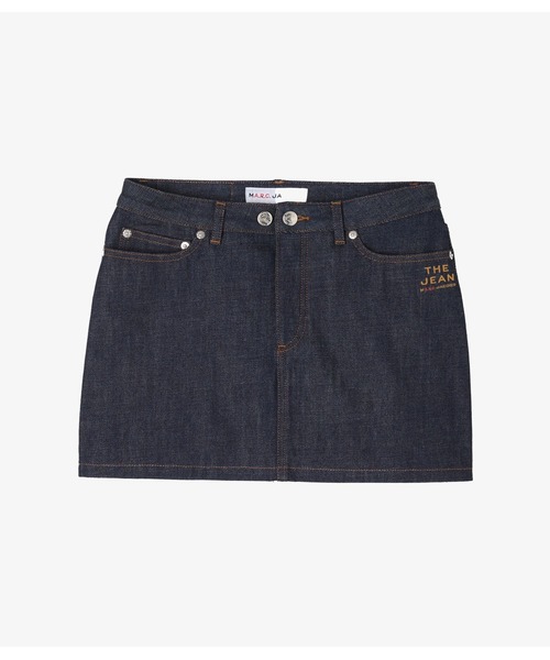 A.P.C.(アーペーセー)の「THE MINI SKIRT / A.P.C. x MARC JACOBS(スカート・レディース・ネイビー・34/36)」の1枚目の写真