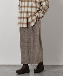 LAKOLE | 楊柳ベロアナロースカート / 602797(スカート)