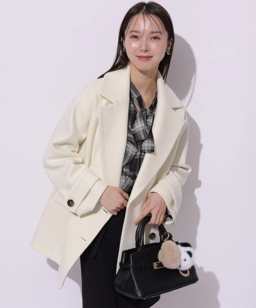 新品　マイストラーダ　Pコート Pコート（ダウンジャケット/コート）｜Mystrada（マイストラーダ）の